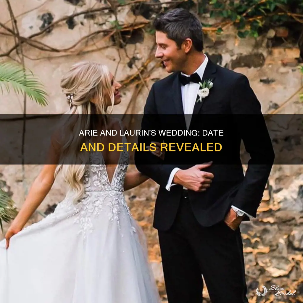 when will arie and laurin wed