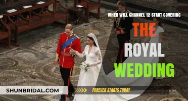Royal Wedding Coverage: When Will Channel 12 Begin Broadcasting?