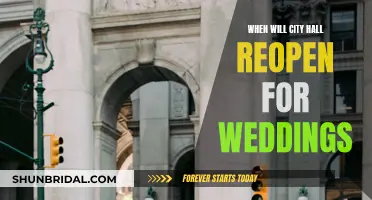 City Hall Weddings: When Will They Return?