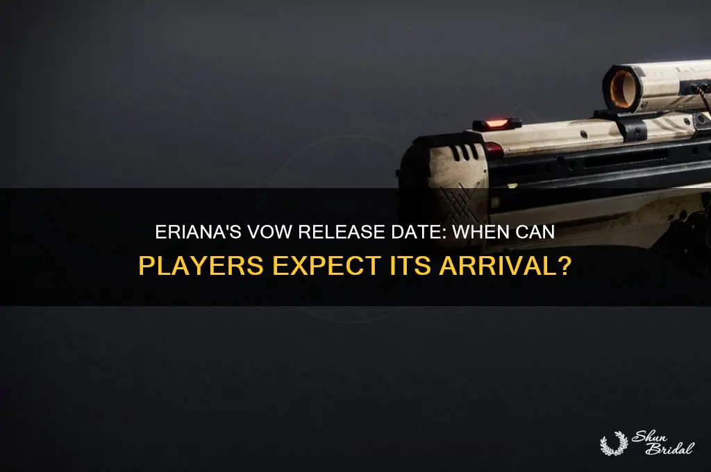 when will eriana
