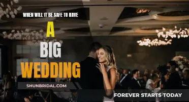 Big Weddings: Safe Soon?