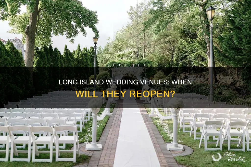 when will long island wedding venues open