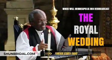 Minneapolis MN Royal Wedding Rebroadcast Schedule: When to Watch Again