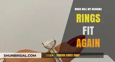 Wedding Ring Fit: When Will They Slide On?