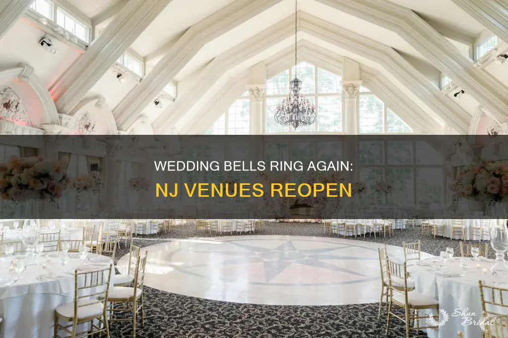 when will nj wedding venues open