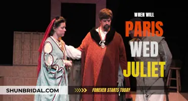Paris and Juliet: When Will They Wed?