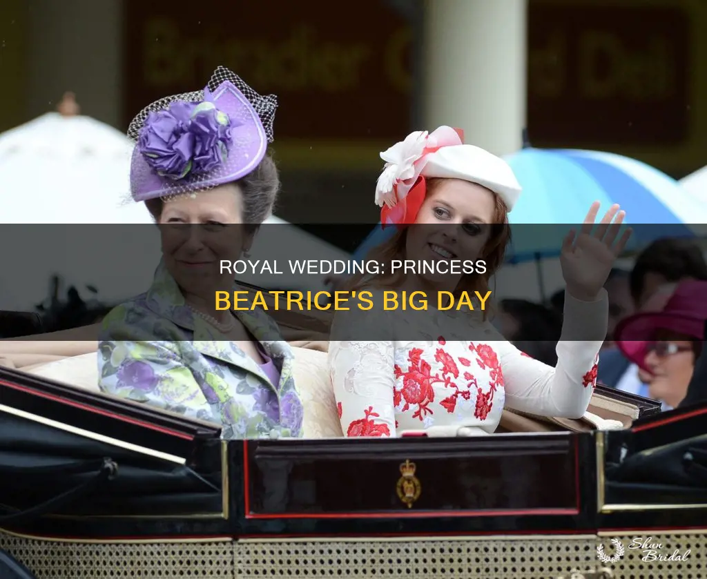 when will princess beatrice wedding take place and where