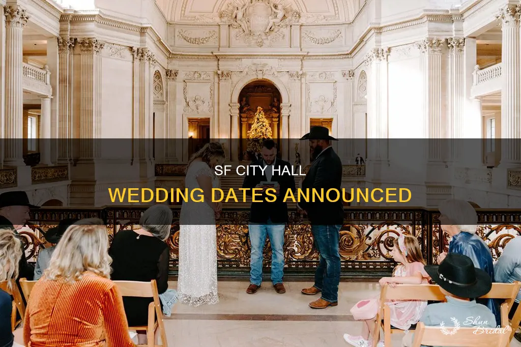 when will sf city hall open for weddings