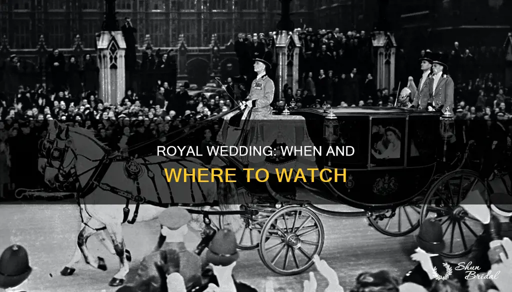 when will the roal wedding air in my area