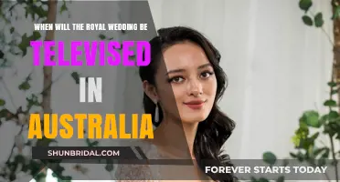 Royal Wedding TV Schedule: Australia's Broadcast Details Revealed