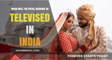 Royal Wedding Televised in India: Date, Time, and Channel Guide