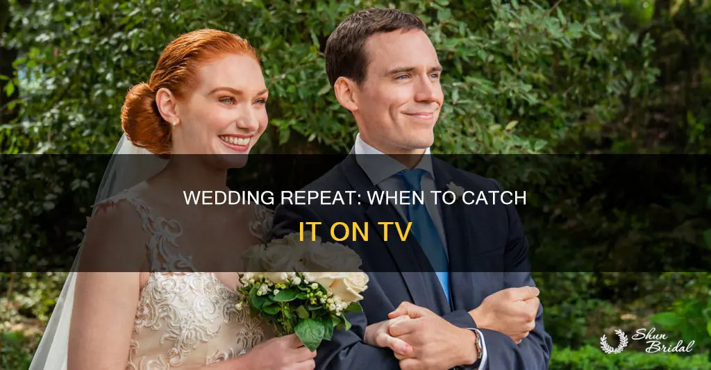 when will the wedding be repeated on tv