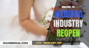 The Wedding Industry: Reopening and Recovery Timeline