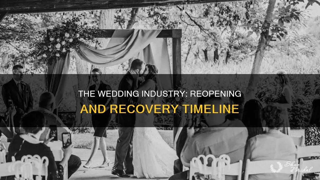 when will the wedding industry reopen