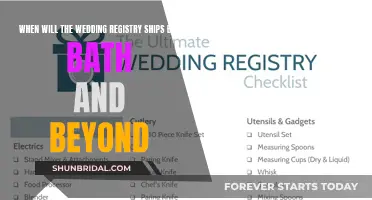 Bed Bath and Beyond: When Will My Registry Ship?