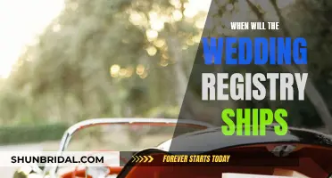 Wedding Registry Shipment: When to Expect Your Gifts
