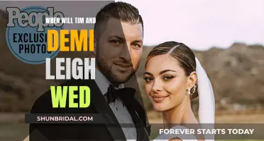 Tim and Demi-Leigh's Wedding: When Will They Tie the Knot?