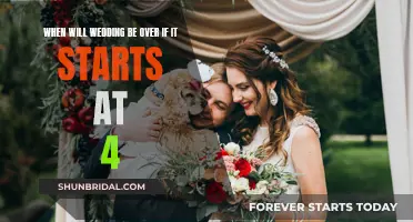 Evening Nuptials: A Timely Affair