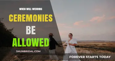 When Can We Celebrate Again? Wedding Ceremony Restrictions Update