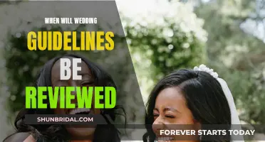 Wedding Guidelines: When Will They Be Reviewed?