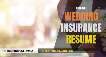 Wedding Insurance: When Will Policies Resume?