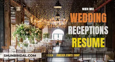 Postponed Wedding Receptions: When Will They Restart?