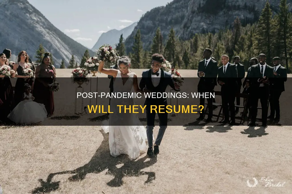 when will wedding resume