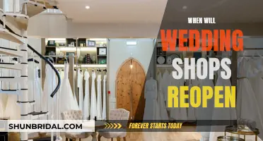 Wedding Shops: Reopening Dates and What to Expect
