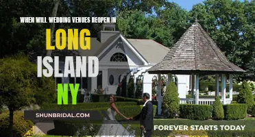 Long Island, NY: Wedding Venues Reopening Soon