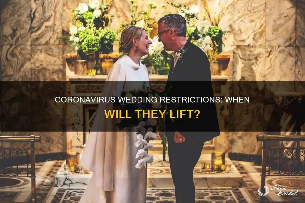 when will weddings be allowed coronavirus