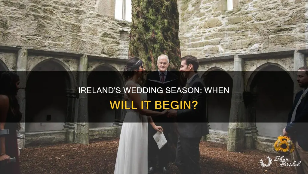 when will weddings be allowed in ireland