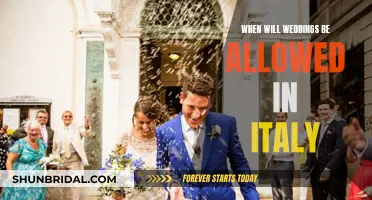Italy Weddings: When Will They Be Allowed?