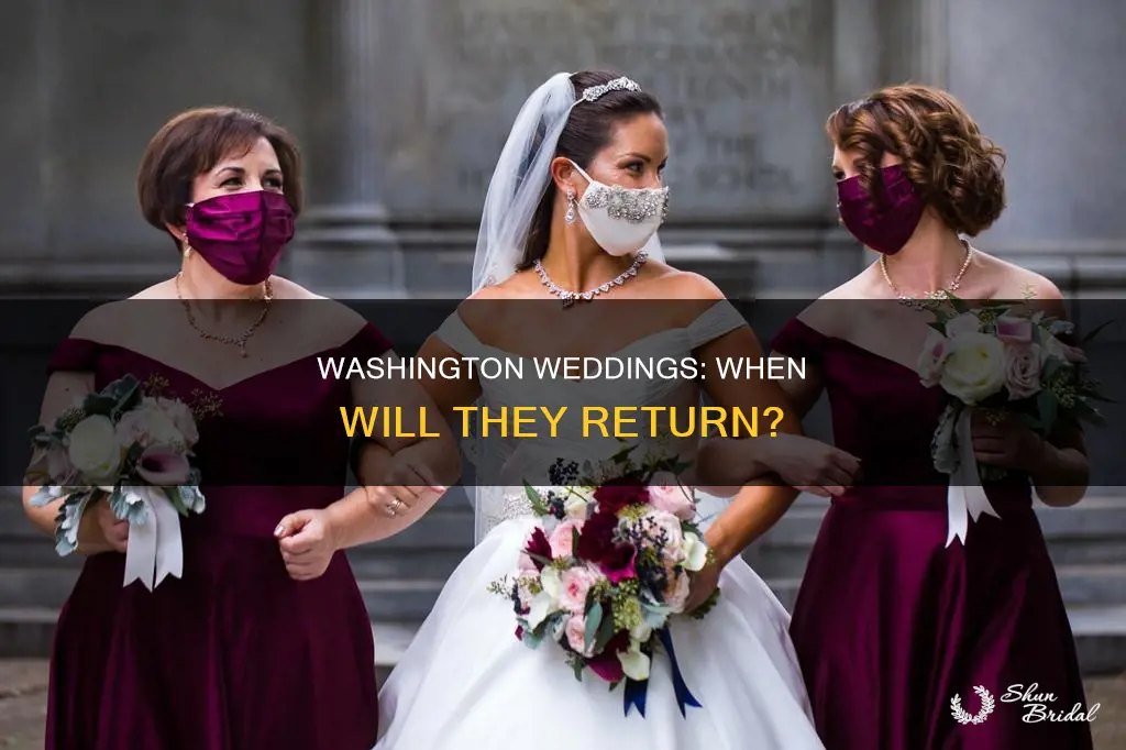 when will weddings be allowed in Washington state
