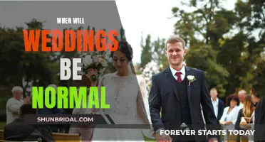 Post-Pandemic Weddings: When Will They Be Normal Again?