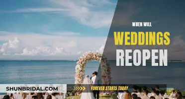 Weddings Reopening: When Will We Celebrate?