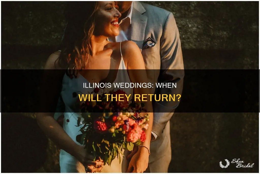 when will weddings resume in Illinois