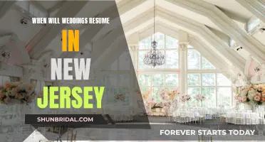 New Jersey Weddings: When Will They Restart?