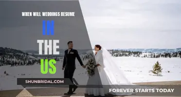 US Weddings: When Will They Restart?