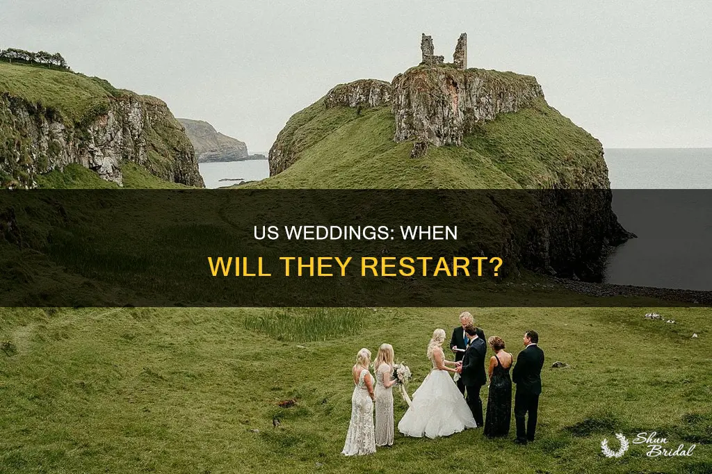 when will weddings resume in the us