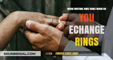 Perfect Timing: Exchanging Rings During Personalized Wedding Vows