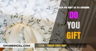 Skipping the Wedding? Gift Etiquette for Absent Guests Explained