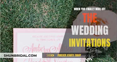 Wedding Invites Sent: A Milestone Moment for Couples