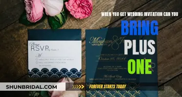 Wedding Invitation Etiquette: Bringing a Plus One