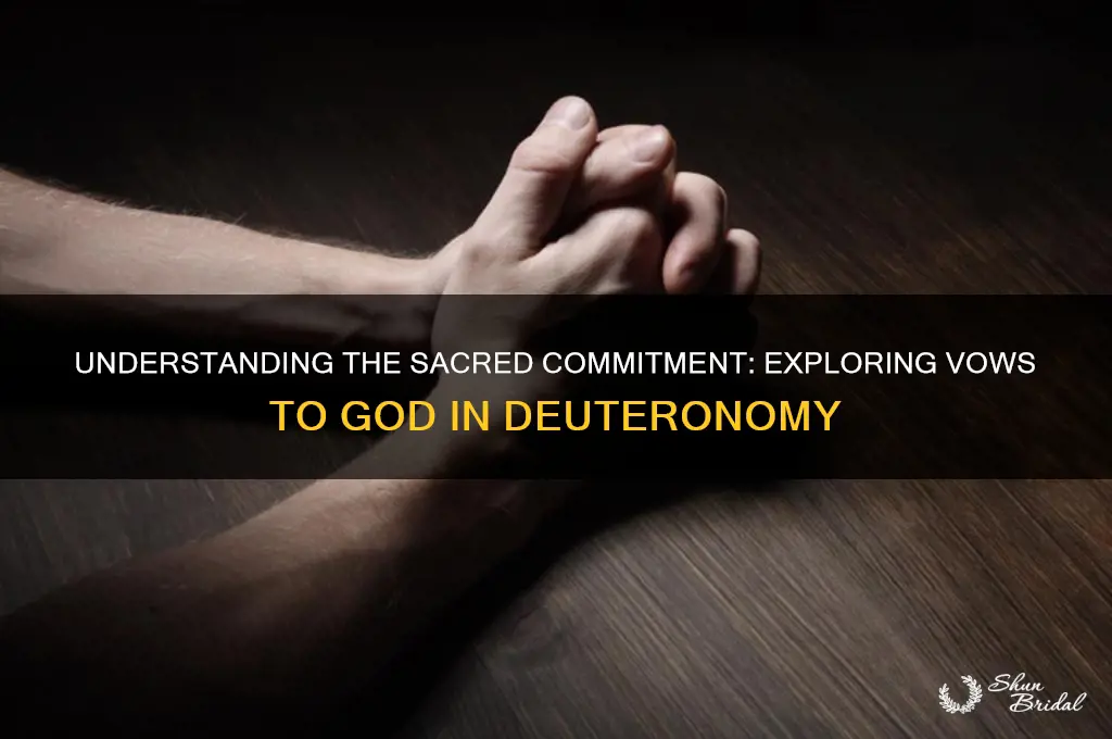 when you make a vow to god dueteromeny