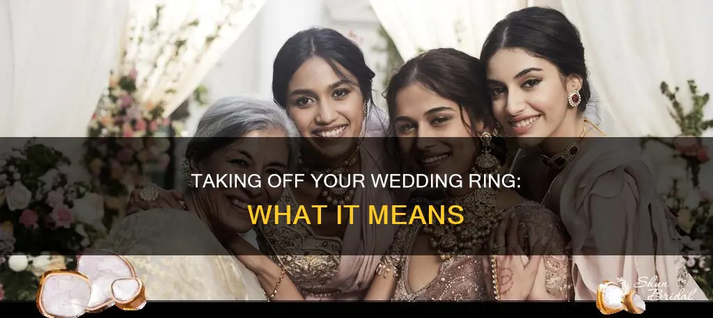 when you take your wedding ring off
