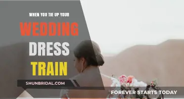 The Wedding Dress Train: Tying the Knot