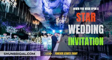 Starry Night Wedding: Inviting You to Wish Upon a Star