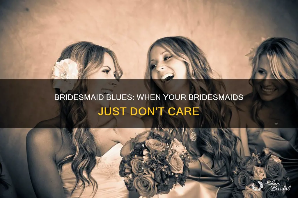 when your bridesmaids don t care