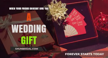 When Friends Skip Wedding Gifts: Navigating Disappointment with Grace