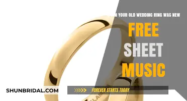 Wedding Ring Memories: Free Sheet Music for All